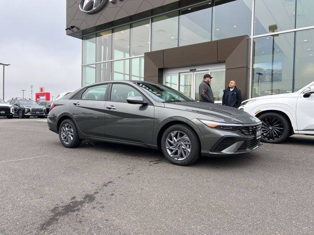 2025 Hyundai Elantra Hybrid Blue