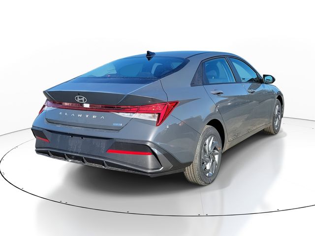 2025 Hyundai Elantra Hybrid Blue