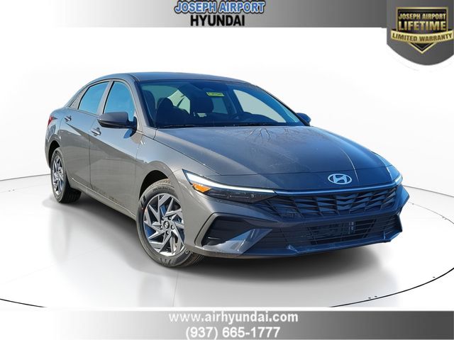 2025 Hyundai Elantra Hybrid Blue