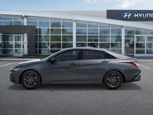 2025 Hyundai Elantra Hybrid Blue