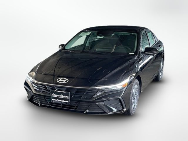 2025 Hyundai Elantra Hybrid Blue