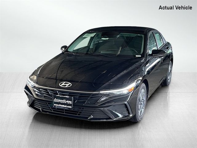 2025 Hyundai Elantra Hybrid Blue