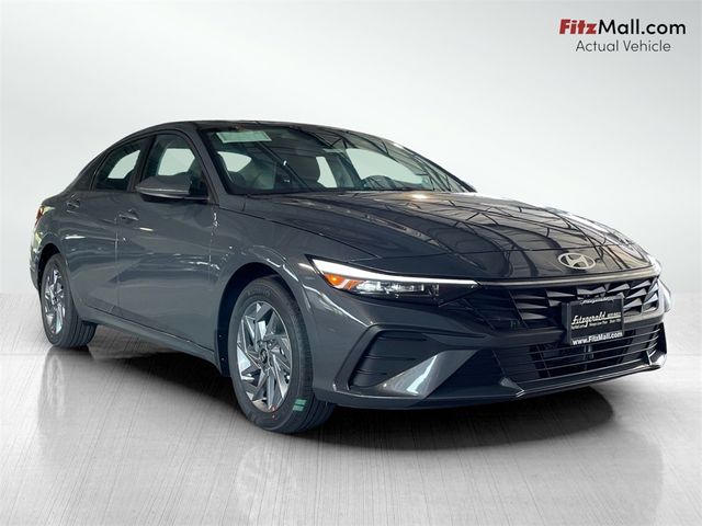 2025 Hyundai Elantra Hybrid Blue