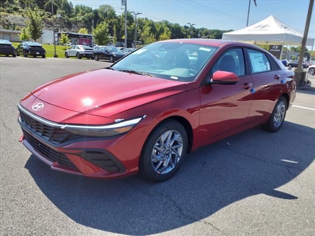 2025 Hyundai Elantra Hybrid Blue