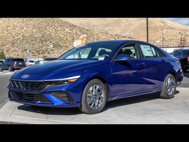 2025 Hyundai Elantra Hybrid Blue