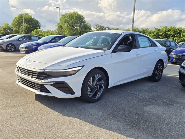 2025 Hyundai Elantra Hybrid Blue