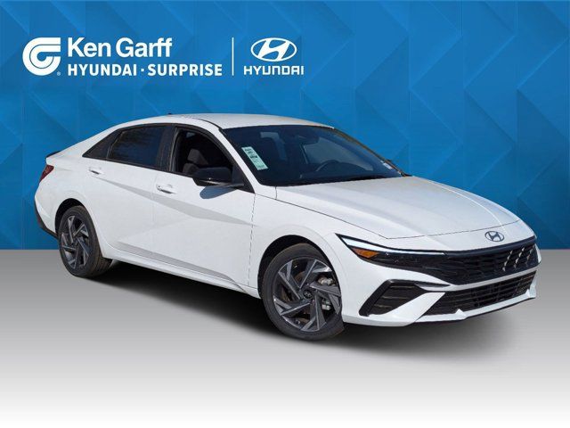 2025 Hyundai Elantra Hybrid Blue