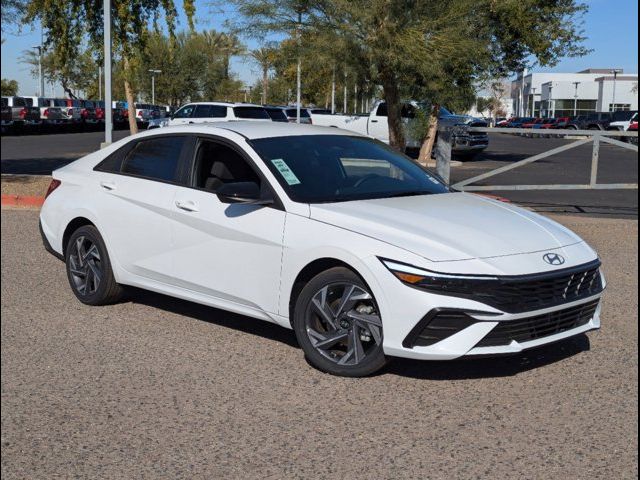 2025 Hyundai Elantra Hybrid Blue