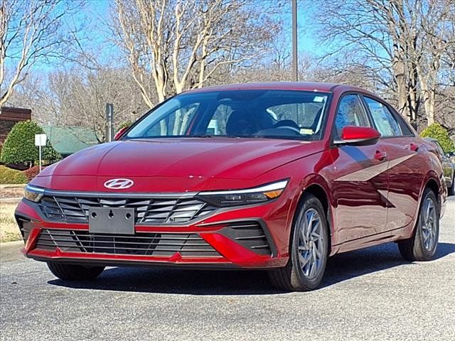 2025 Hyundai Elantra Hybrid Blue