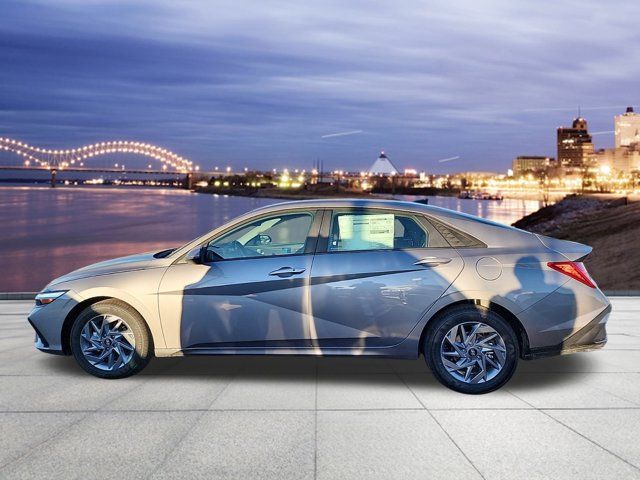 2025 Hyundai Elantra Hybrid Blue