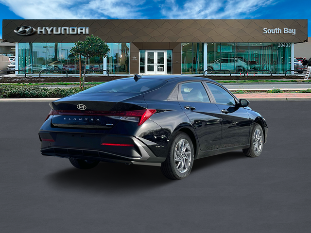 2025 Hyundai Elantra Hybrid Blue