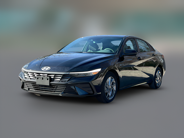 2025 Hyundai Elantra Hybrid Blue