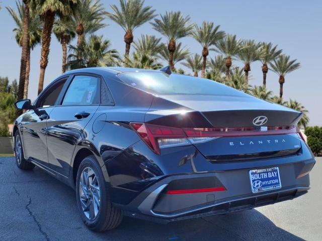 2025 Hyundai Elantra Hybrid Blue