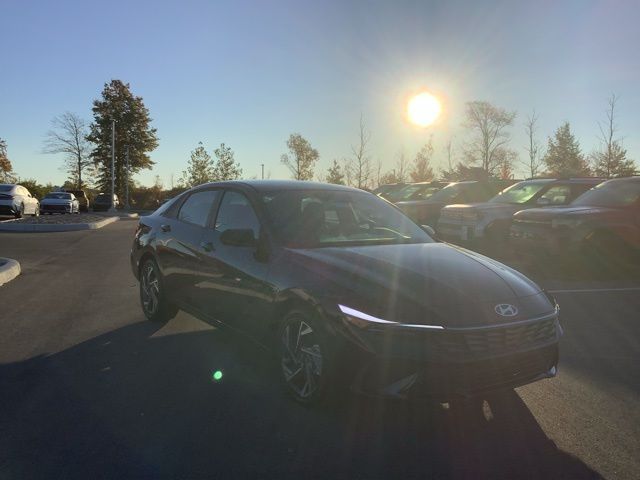 2025 Hyundai Elantra Hybrid Blue