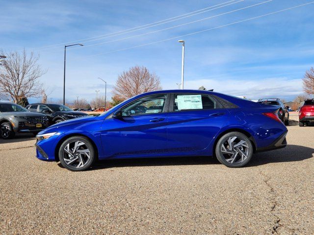 2025 Hyundai Elantra Hybrid Blue