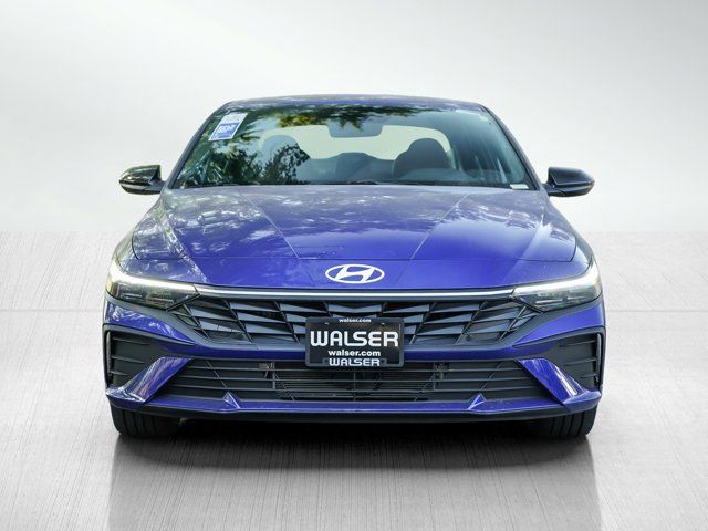 2025 Hyundai Elantra Hybrid Blue