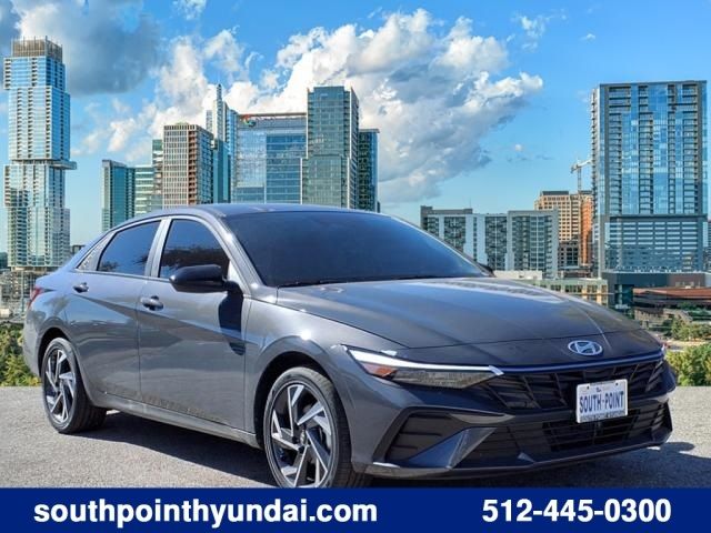 2025 Hyundai Elantra Hybrid Blue