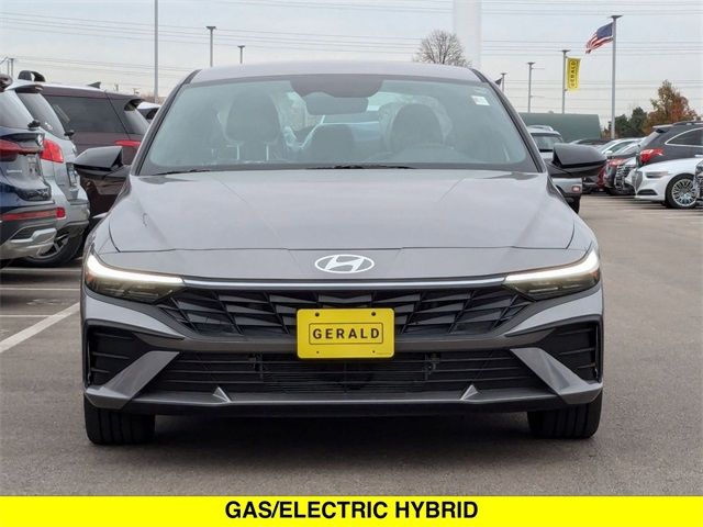 2025 Hyundai Elantra Hybrid Blue