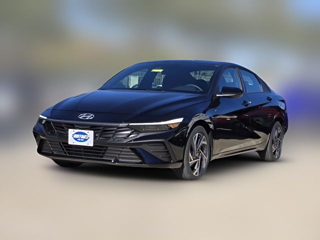 2025 Hyundai Elantra Hybrid Blue