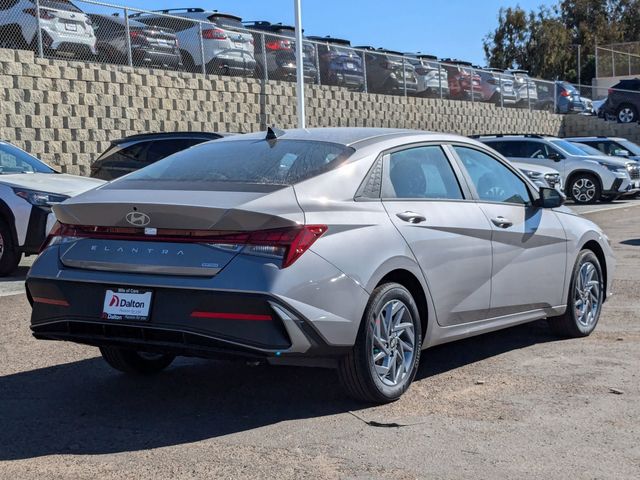 2025 Hyundai Elantra Hybrid Blue