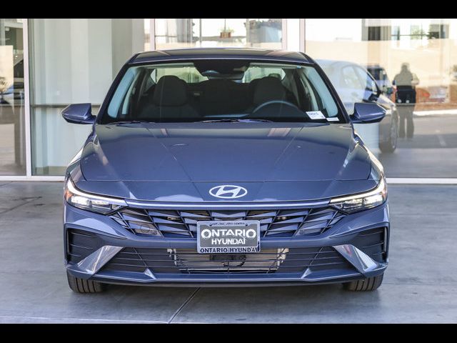 2025 Hyundai Elantra Hybrid Blue