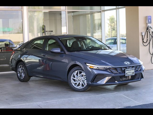 2025 Hyundai Elantra Hybrid Blue