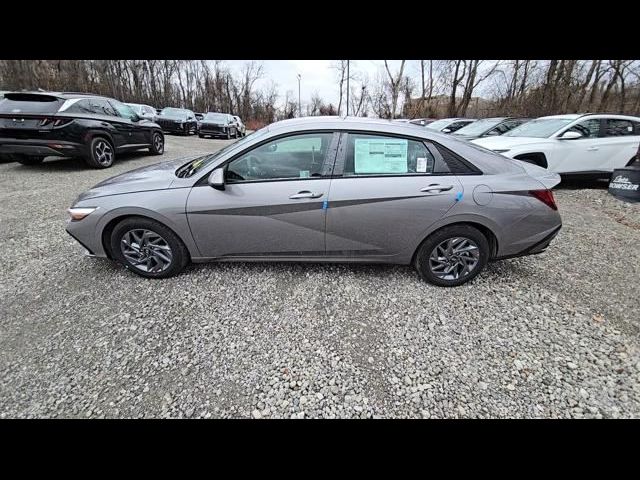 2025 Hyundai Elantra Hybrid Blue