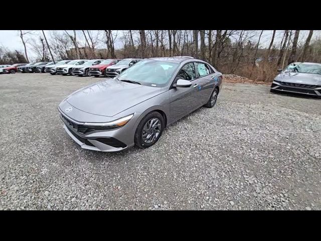 2025 Hyundai Elantra Hybrid Blue