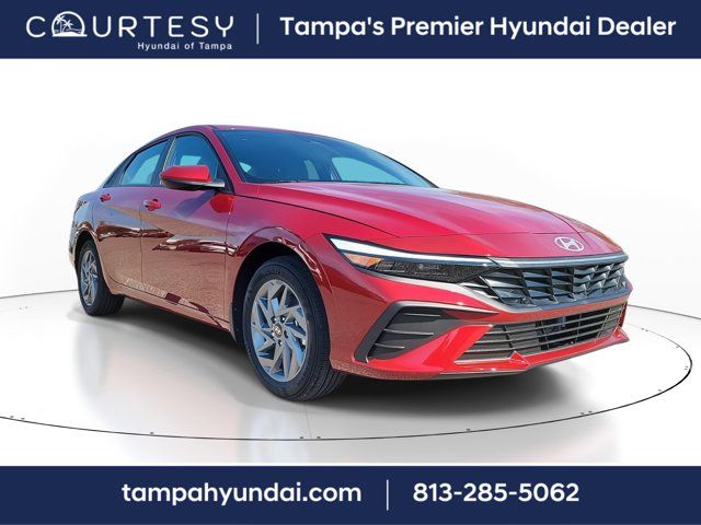 2025 Hyundai Elantra Hybrid Blue