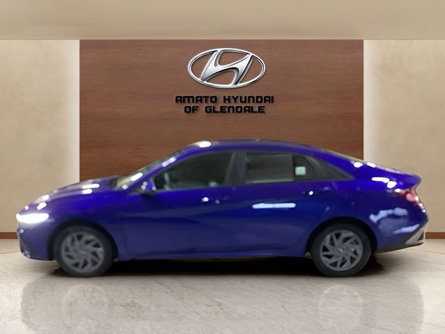 2025 Hyundai Elantra Hybrid Blue