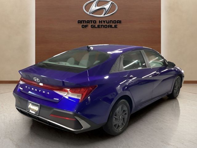 2025 Hyundai Elantra Hybrid Blue