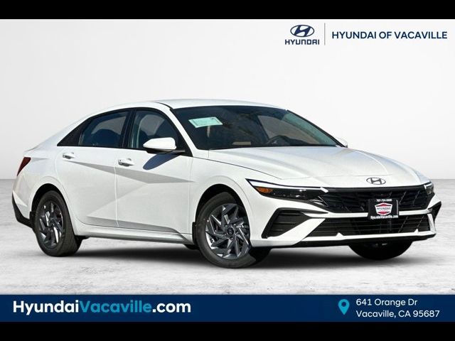 2025 Hyundai Elantra Hybrid Blue