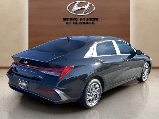 2025 Hyundai Elantra Hybrid Blue