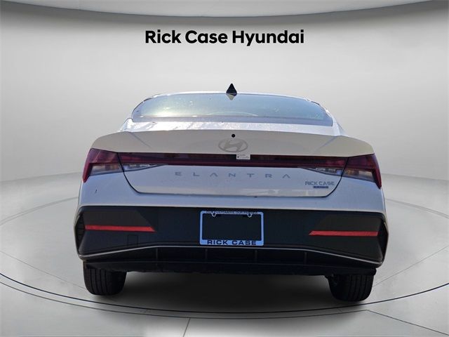 2025 Hyundai Elantra Hybrid Blue