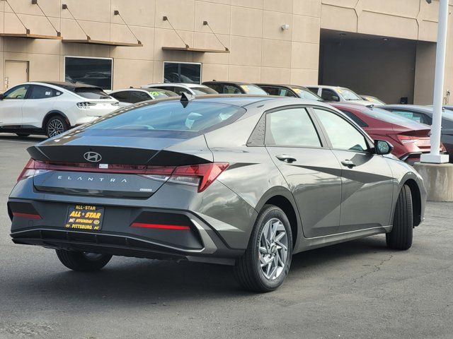 2025 Hyundai Elantra Hybrid Blue