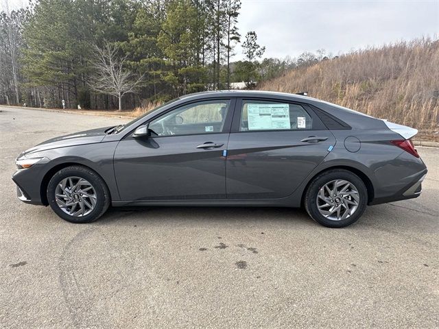 2025 Hyundai Elantra Hybrid Blue