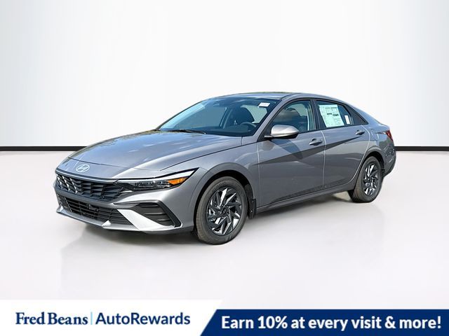 2025 Hyundai Elantra Hybrid Blue