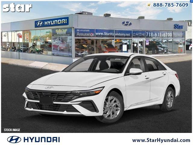 2025 Hyundai Elantra Hybrid Blue