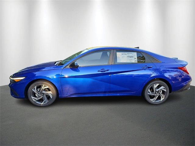 2025 Hyundai Elantra Hybrid Blue