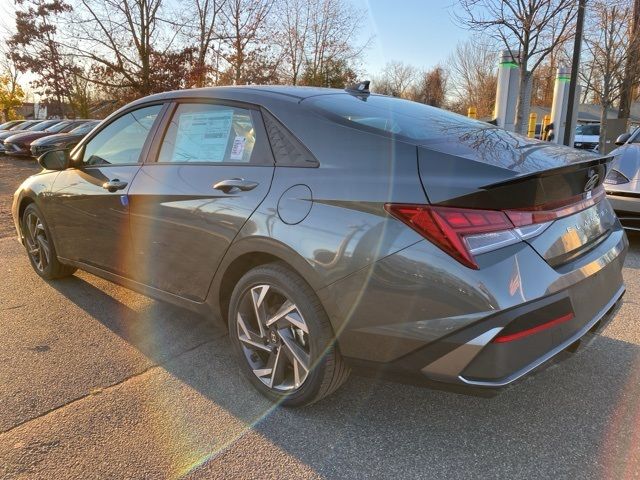 2025 Hyundai Elantra Hybrid Blue