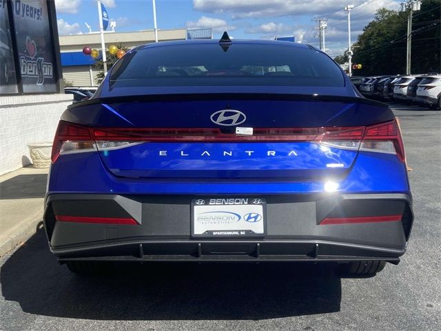 2025 Hyundai Elantra Hybrid Blue