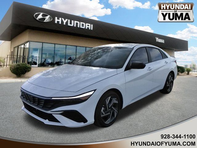 2025 Hyundai Elantra Hybrid Blue