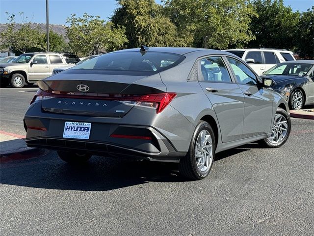 2025 Hyundai Elantra Hybrid Blue