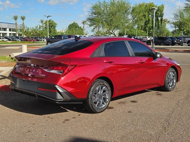 2025 Hyundai Elantra Hybrid Blue