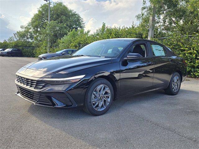 2025 Hyundai Elantra Hybrid Blue