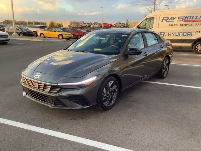 2025 Hyundai Elantra Hybrid Blue