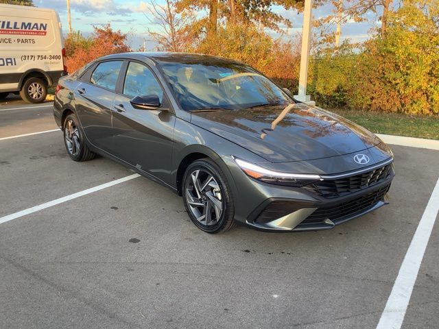 2025 Hyundai Elantra Hybrid Blue