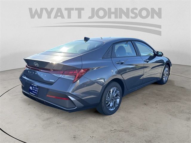 2025 Hyundai Elantra Hybrid Blue