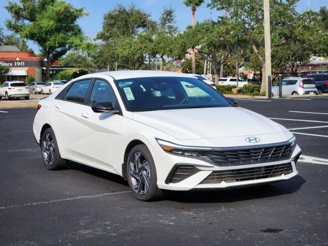 2025 Hyundai Elantra Hybrid Blue