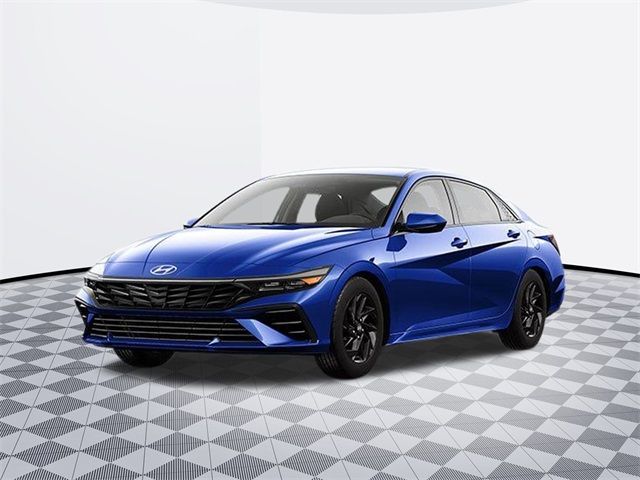 2025 Hyundai Elantra Hybrid Blue